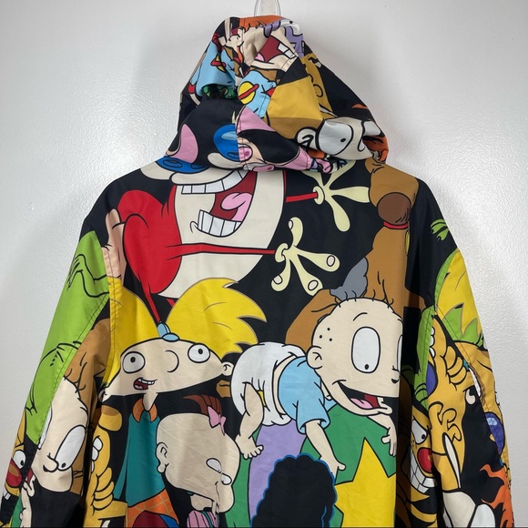 Members Only Nickelodeon Windbreaker Jacket - Picture 8 of 9
